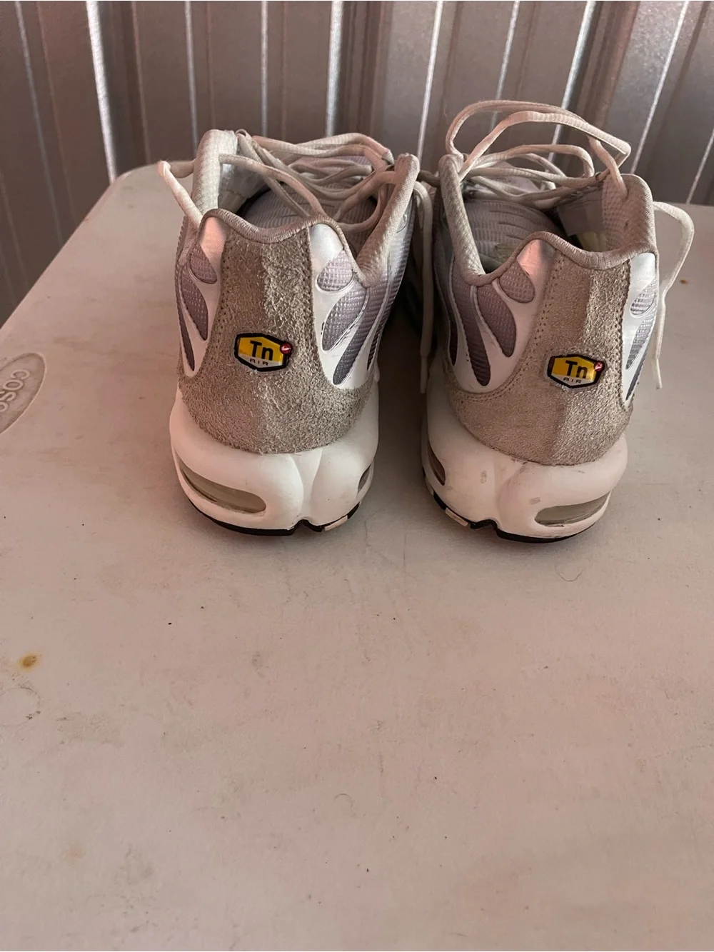 Nike Air Max Plus TN – White/Grey – Men’s Size 15 🔥